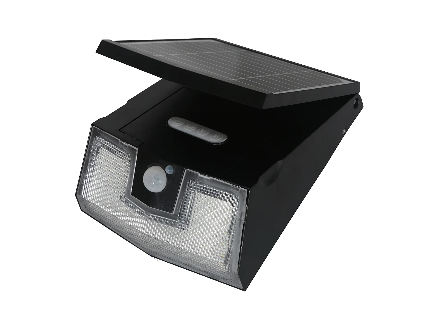 Applique solaire déportée + détecteur mouvement IP65 - Eos Voltman