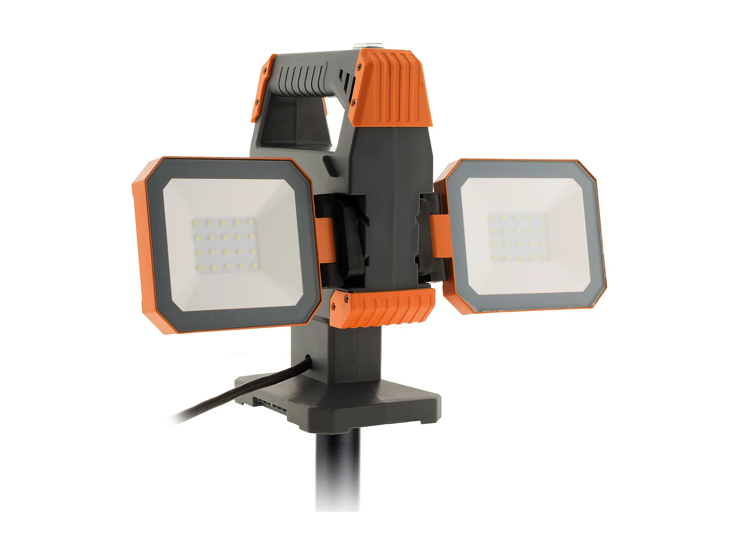Baustellenstrahler auf Stativ 2x15W 2500lm IP54 - Zenitech