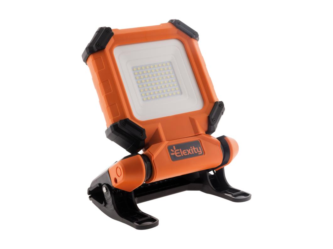 Projetor de obra a bateria 15W 1700lm IP54 - Zenitech