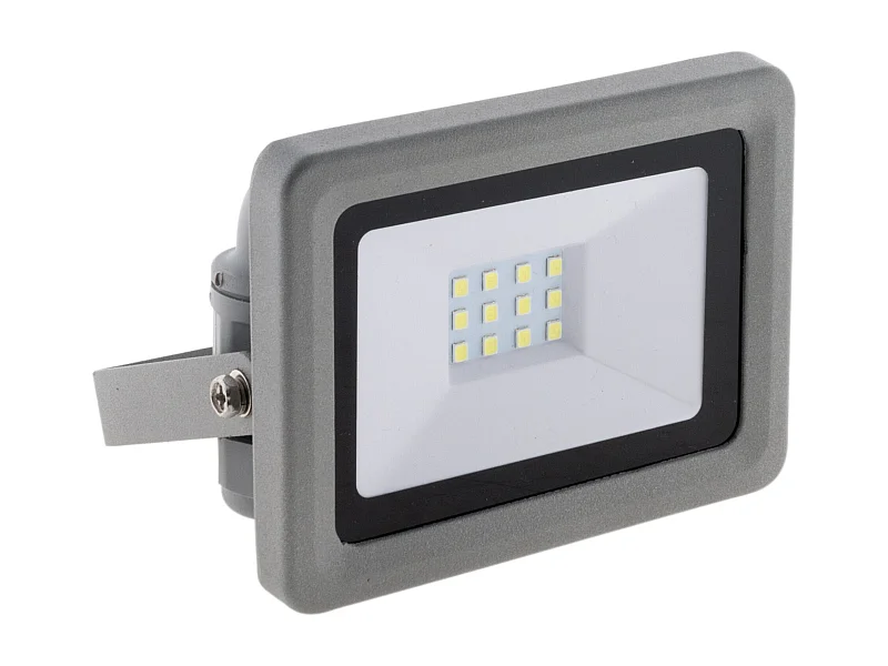 Projecteur LED 10W - Gris - IP65 - Elexity