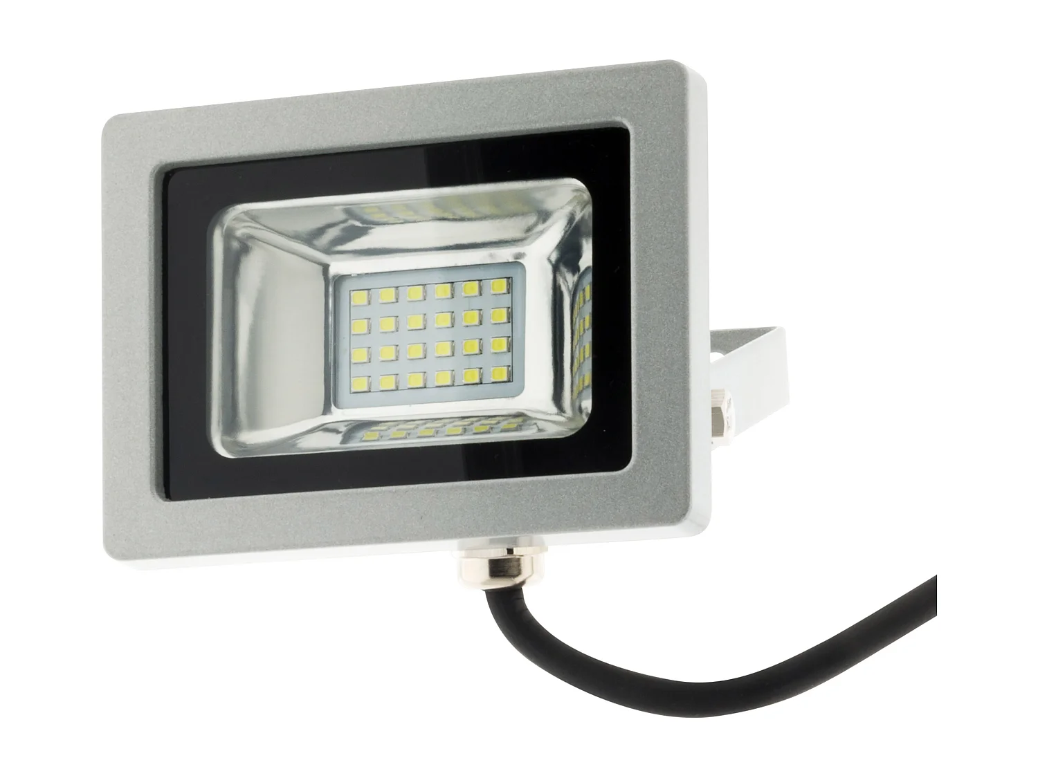 Projecteur LED 10W - Gris - IP65 - Elexity