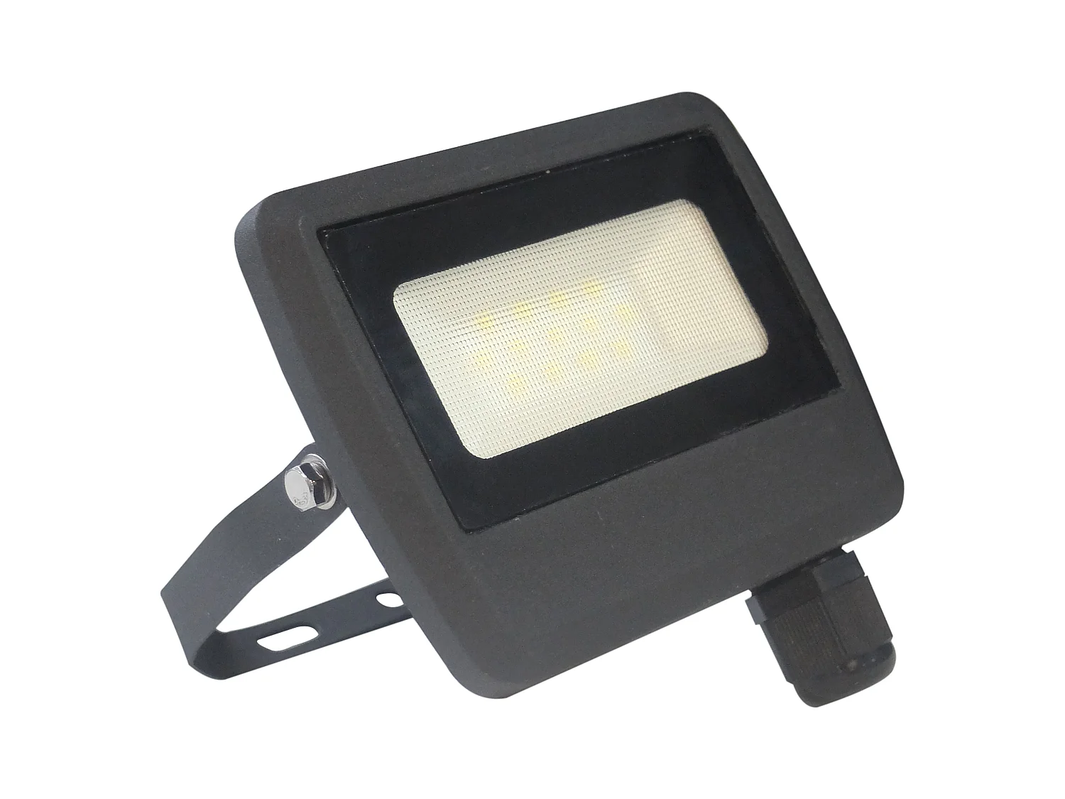 Waterdichte IP65 LED-schijnwerper (10W - 800lm) - Zwart - Dio
