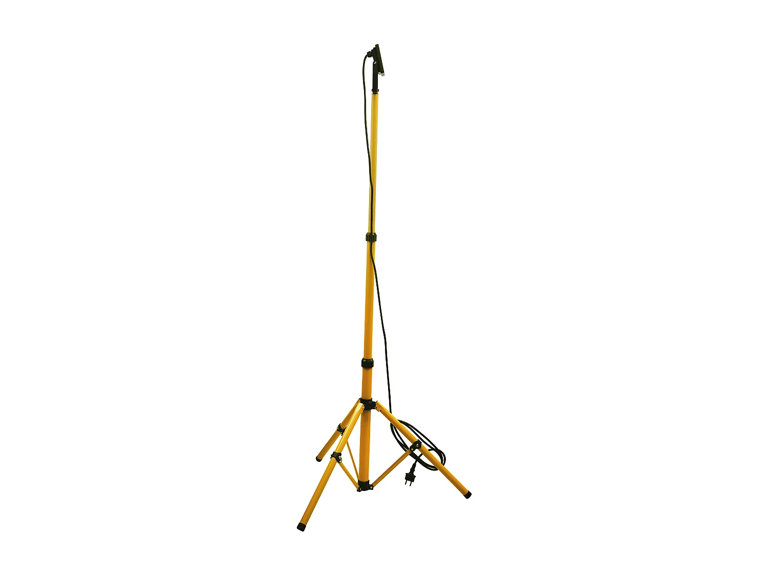 Projecteur LED sur trépied 1x20W Jaune pour chantier - IP65 - Zenitech