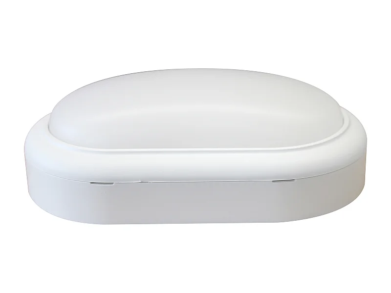 Hublot extérieur oval IP54 (1050lm 6500K) - Blanc - Voltman