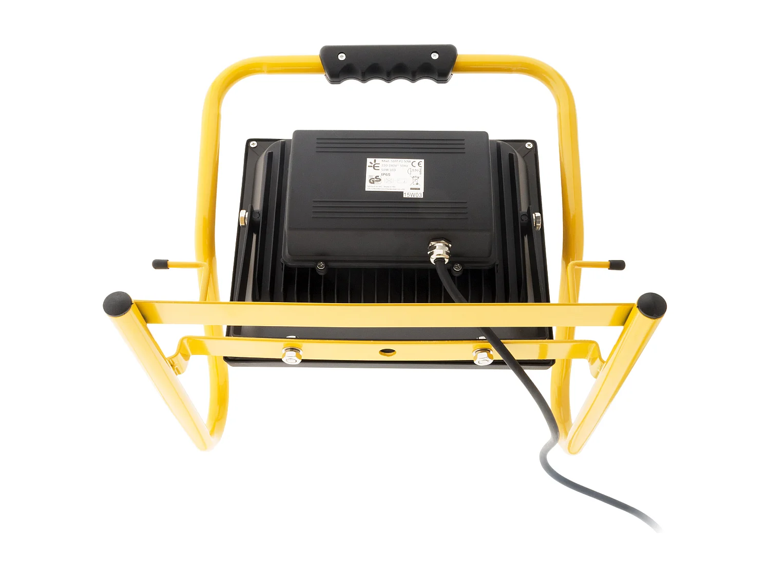 Projecteur LED 50W Chantier IP65 - Jaune - Zenitech