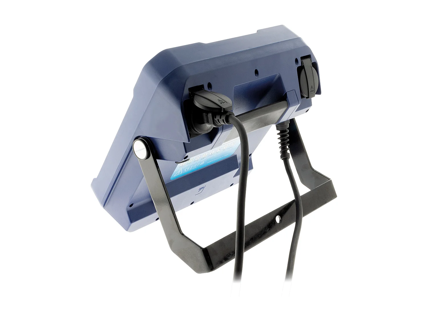 Bedrade projector 6000lm IP54 met 2 stopcontacten 230V - Scangrip