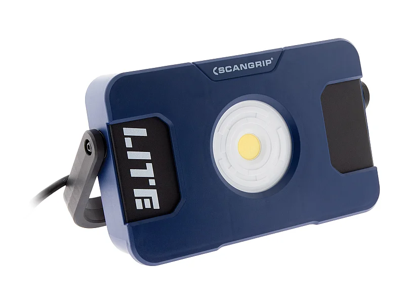 Draagbare LED-projector met dimmer en externe batterij van 5 m - SANGRIP