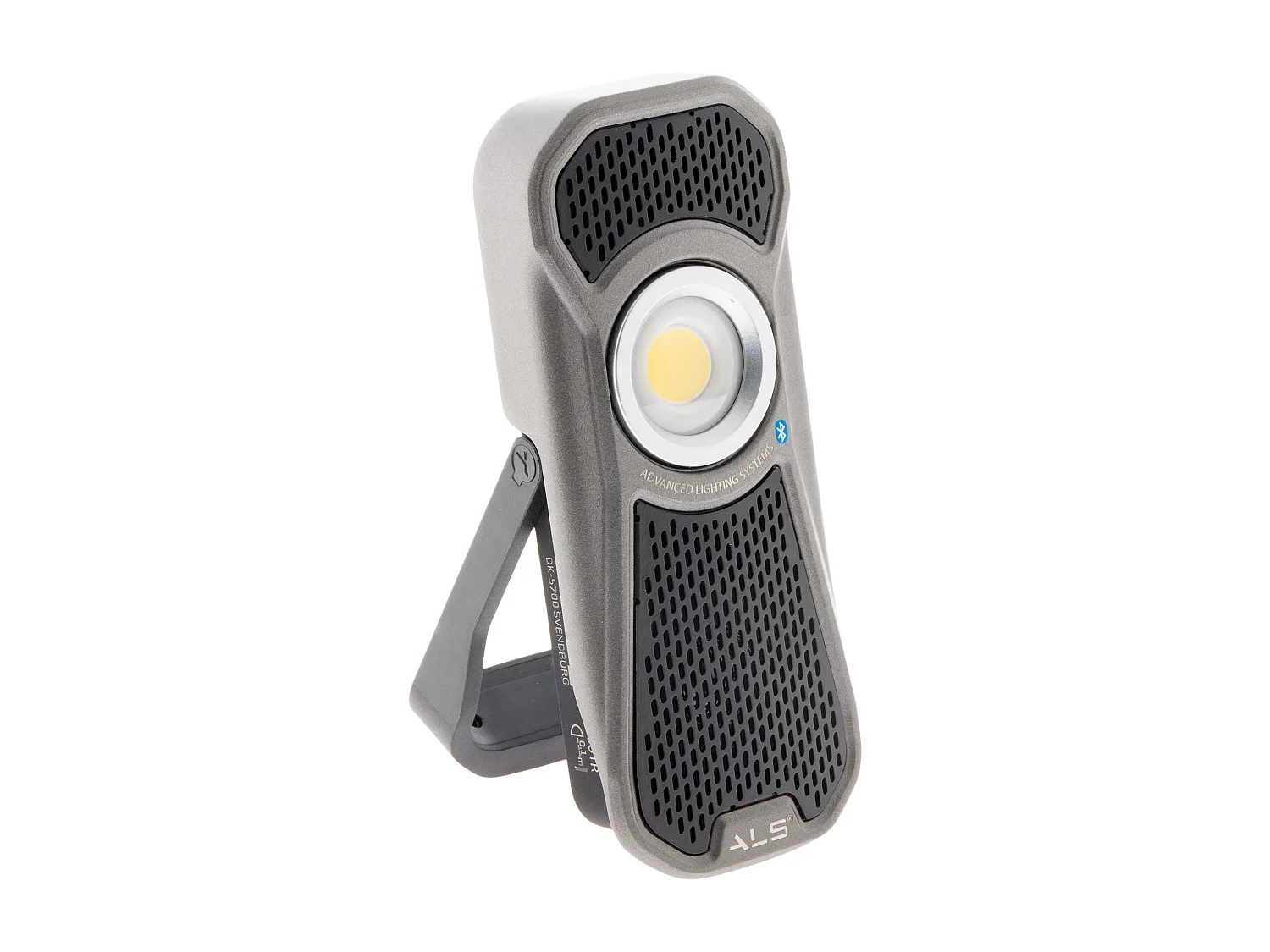 Projecteur audio IP65 600lm portative et rechargeable - Scangrip