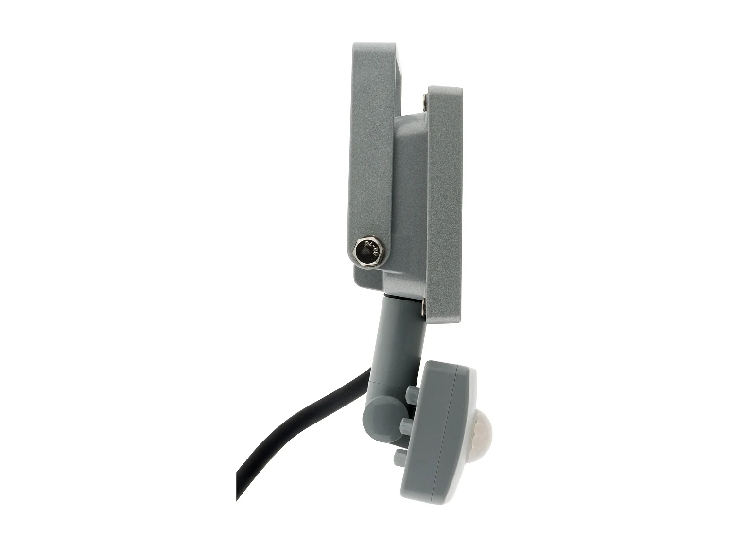 Projecteur LED + détecteur de mouvement 10W 850lm - Gris - Elexity