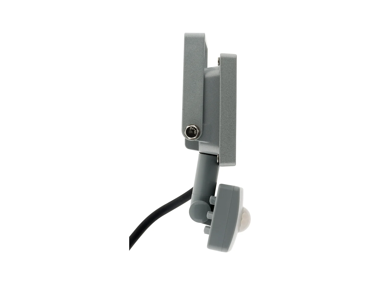Projecteur LED + détecteur de mouvement 10W 850lm - Gris - Elexity