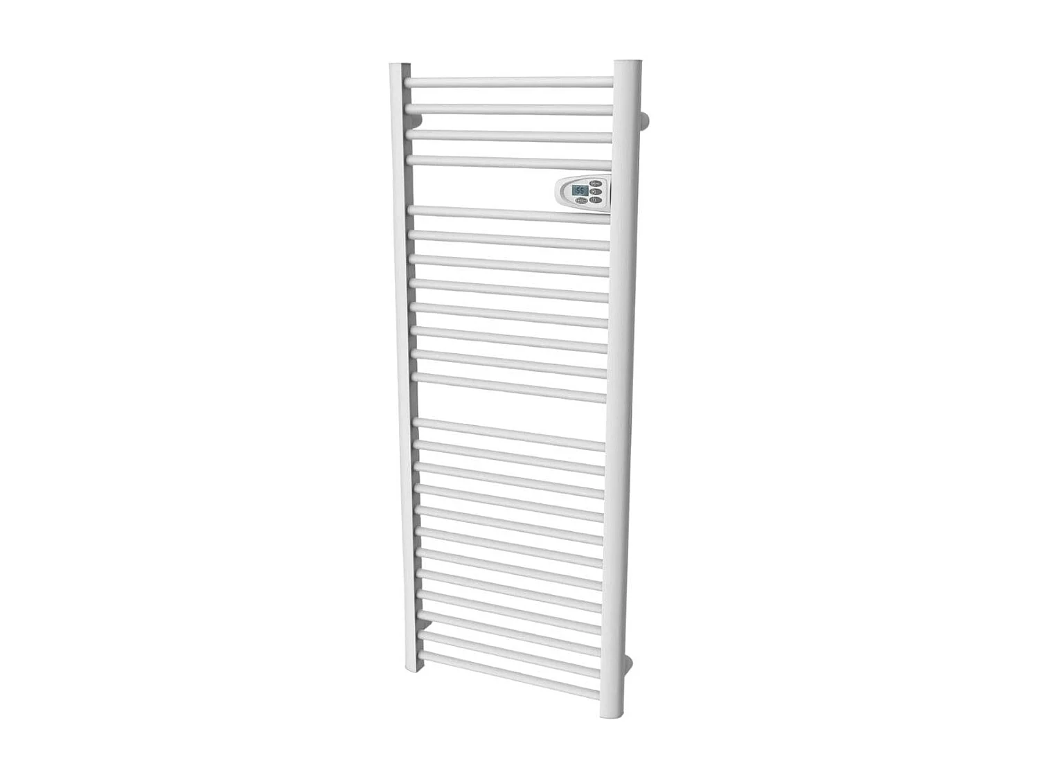 Chauffage sèche-serviette inertie sèche 750W - Blanc - Voltman