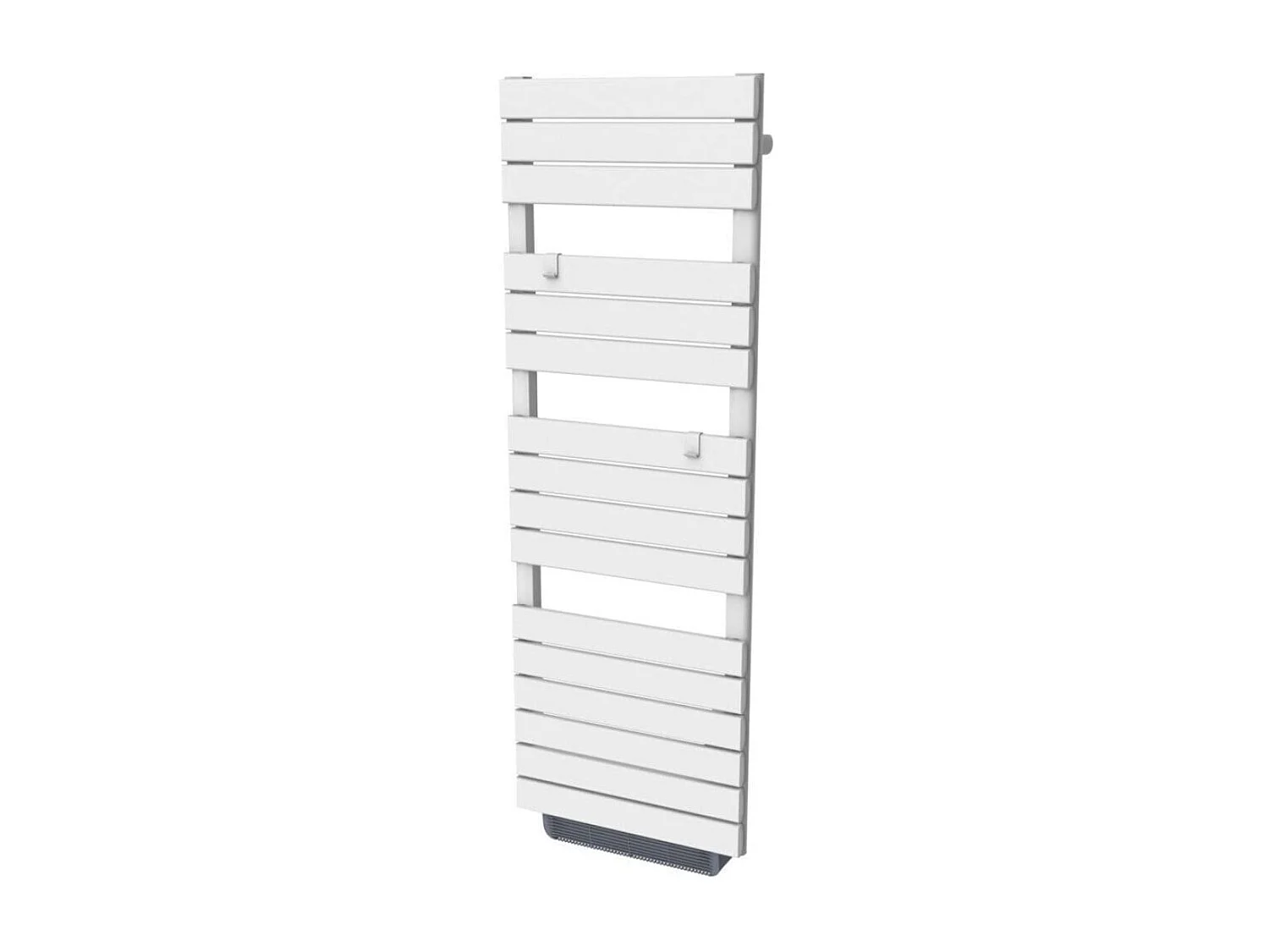 Chauffage sèche-serviette 1000W + soufflant 750W - Blanc - Voltman