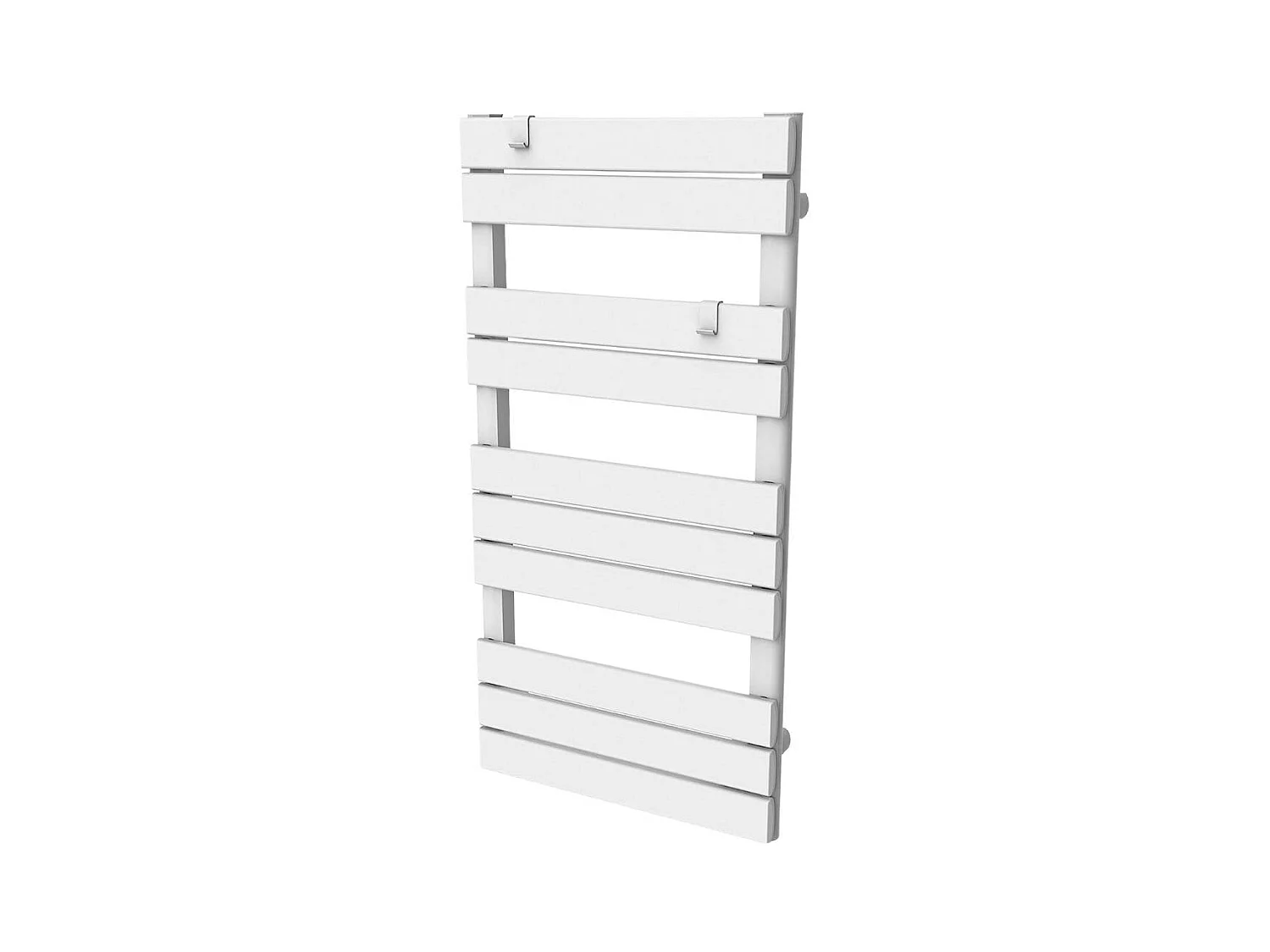 Chauffage sèche-serviette 500W - inertie sèche - Blanc - Voltman