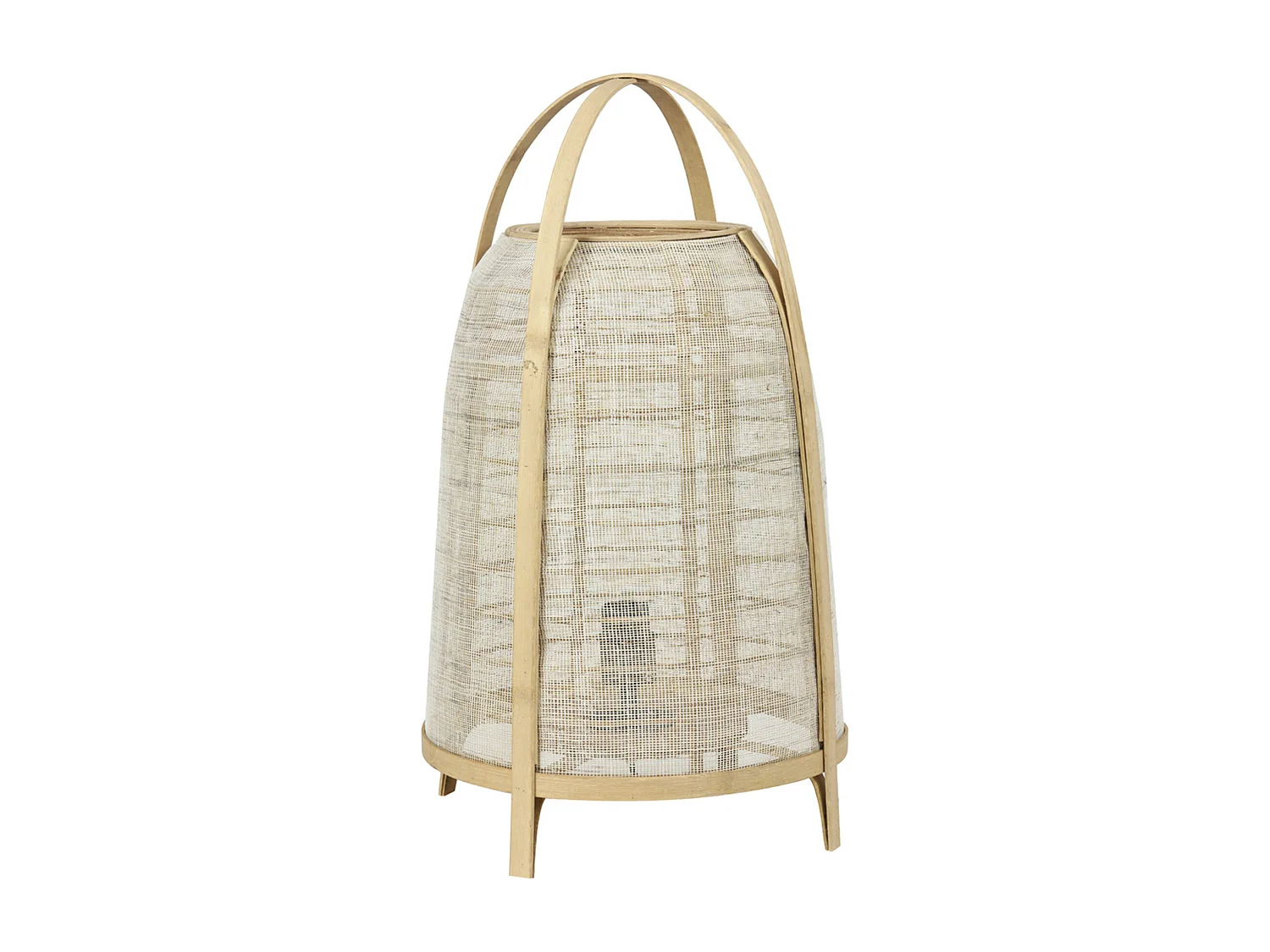 Lampe de table JACINTO - Ø34x60cm - Marron