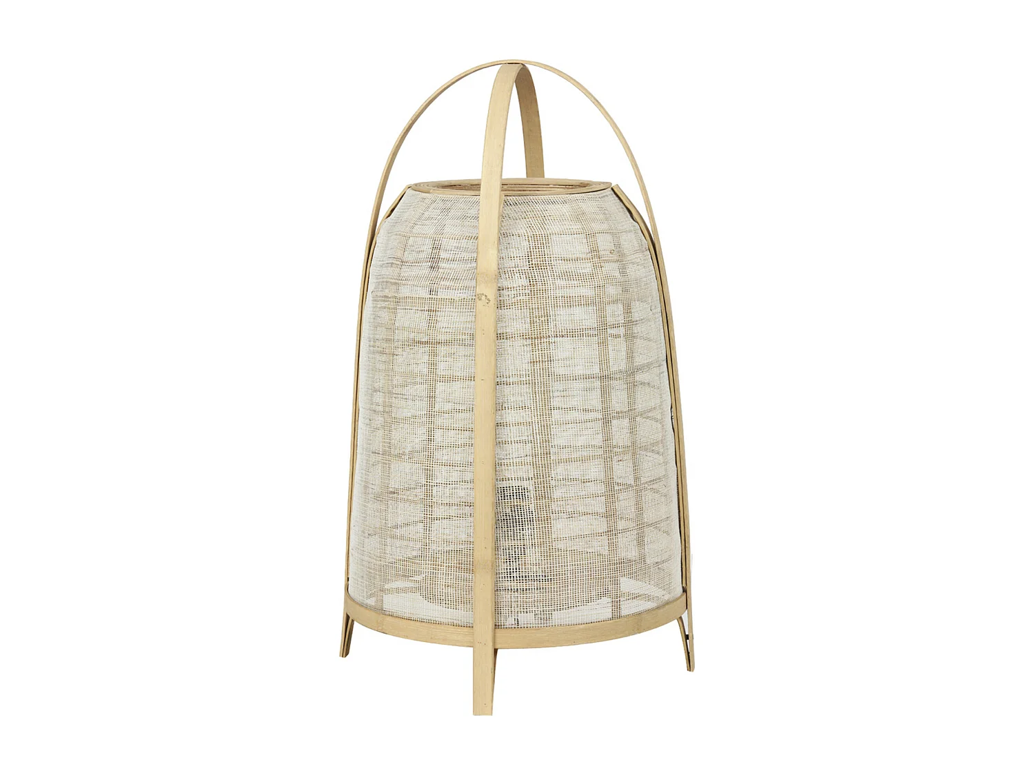 Lampe de table JACINTO - Ø34x60cm - Marron