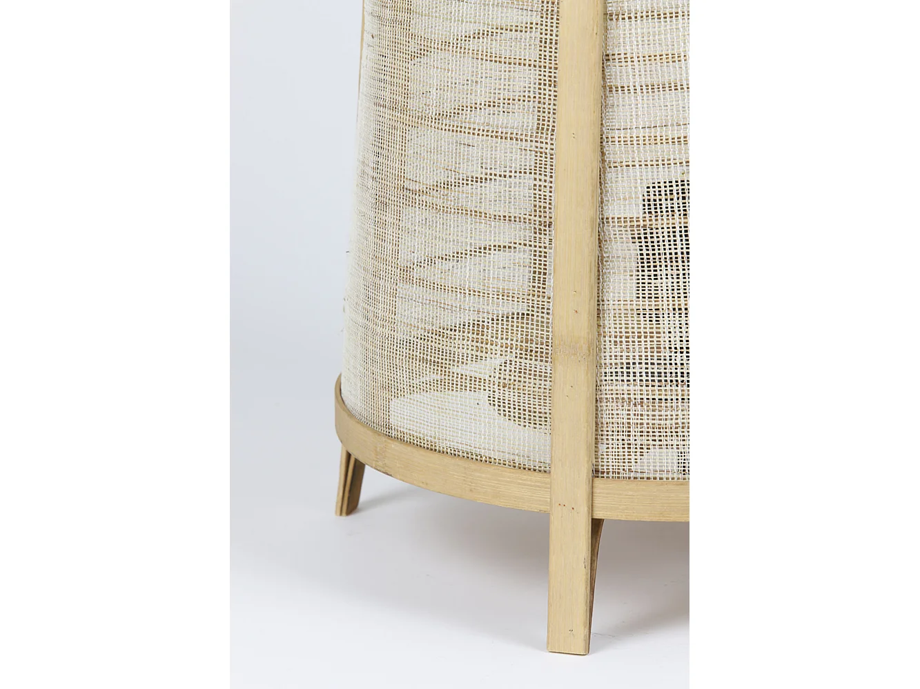 Lampe de table JACINTO - Ø34x60cm - Marron