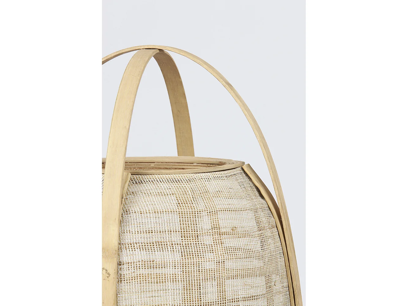 Lampe de table JACINTO - Ø34x60cm - Marron