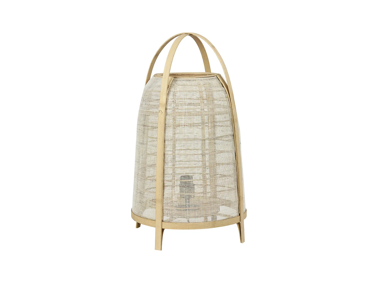 Lampe de table JACINTO - Ø34x60cm - Marron