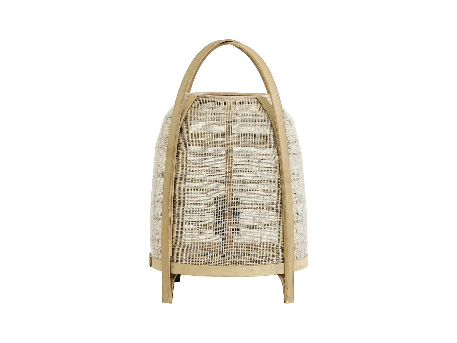 Lampe de table JACINTO - Ø27x42cm - Marron