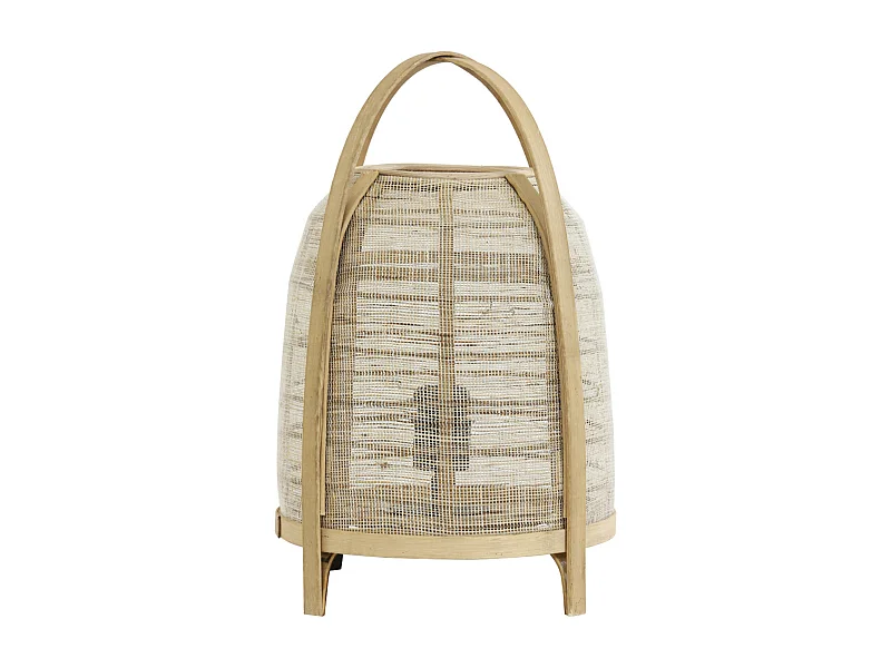 Lampe de table JACINTO - Ø27x42cm - Marron