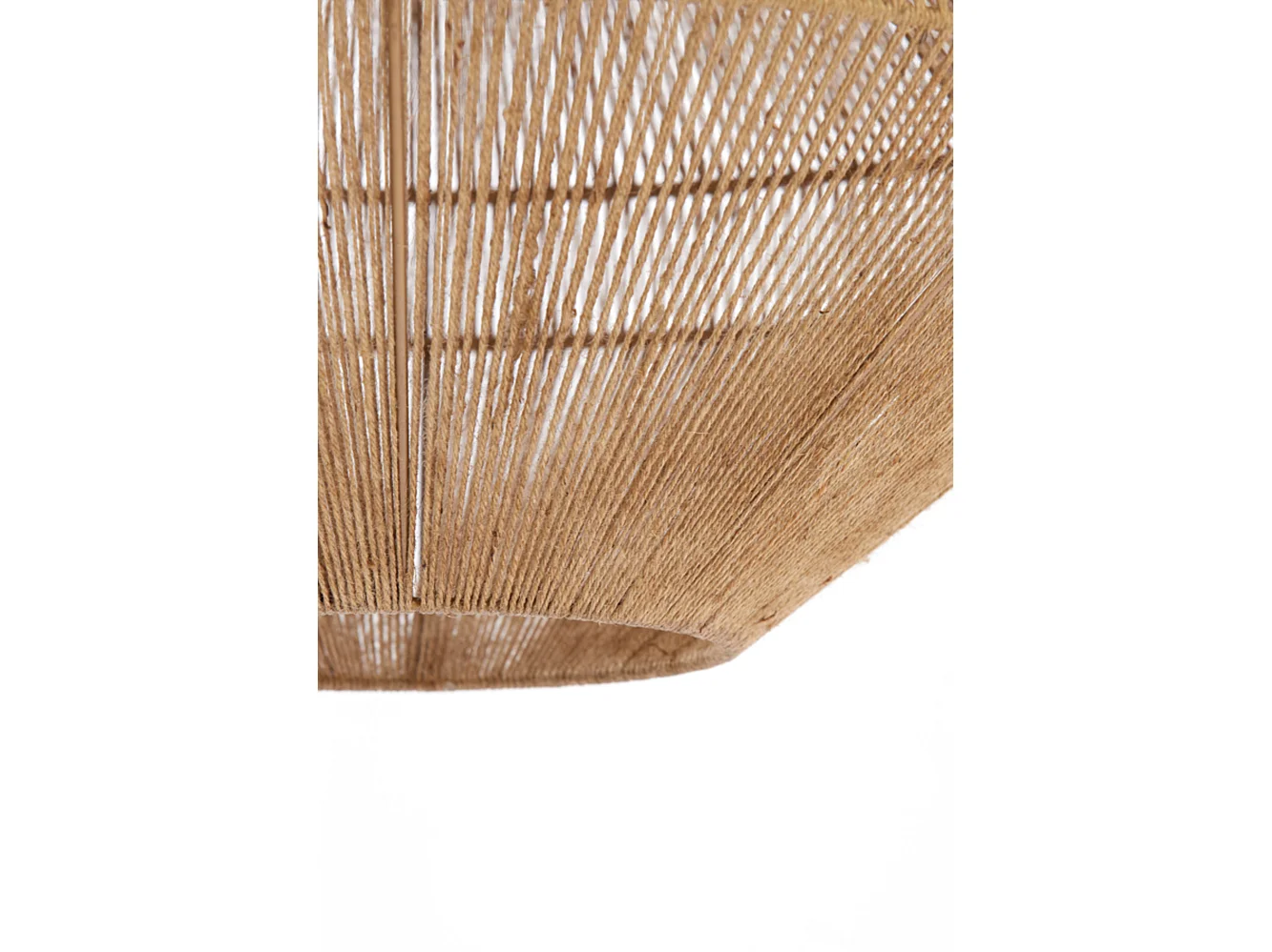 Suspension MALLOW - Ø60x37cm - Marron