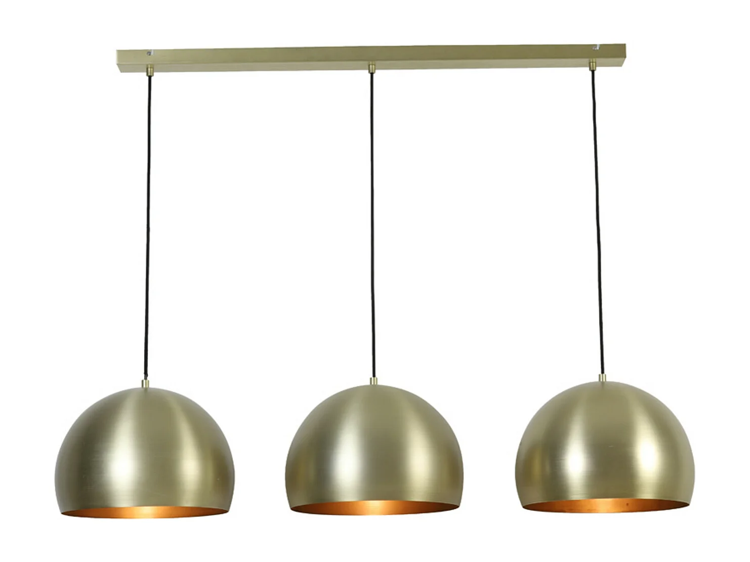 Suspension JAICEY - 120x33x25cm - Doré