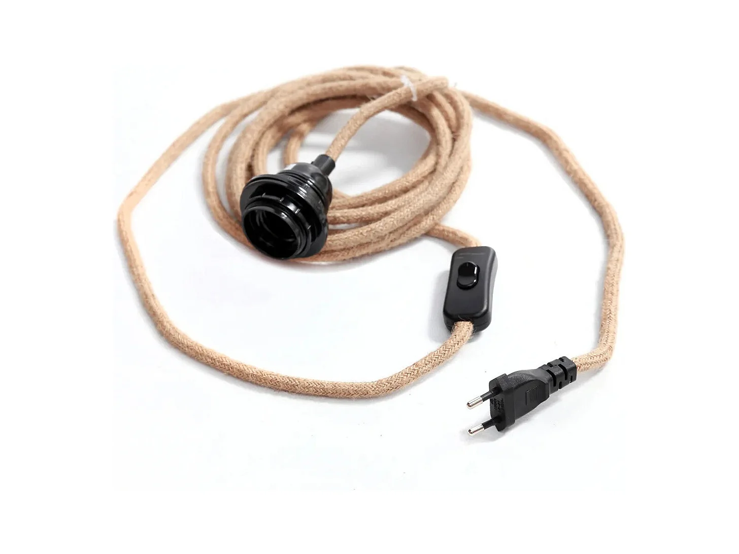 Fitting Lampen - Natur Schwarz