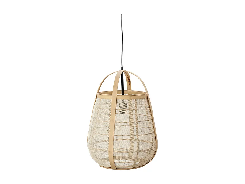 Suspension JACINTO - Ø38x50cm - Marron