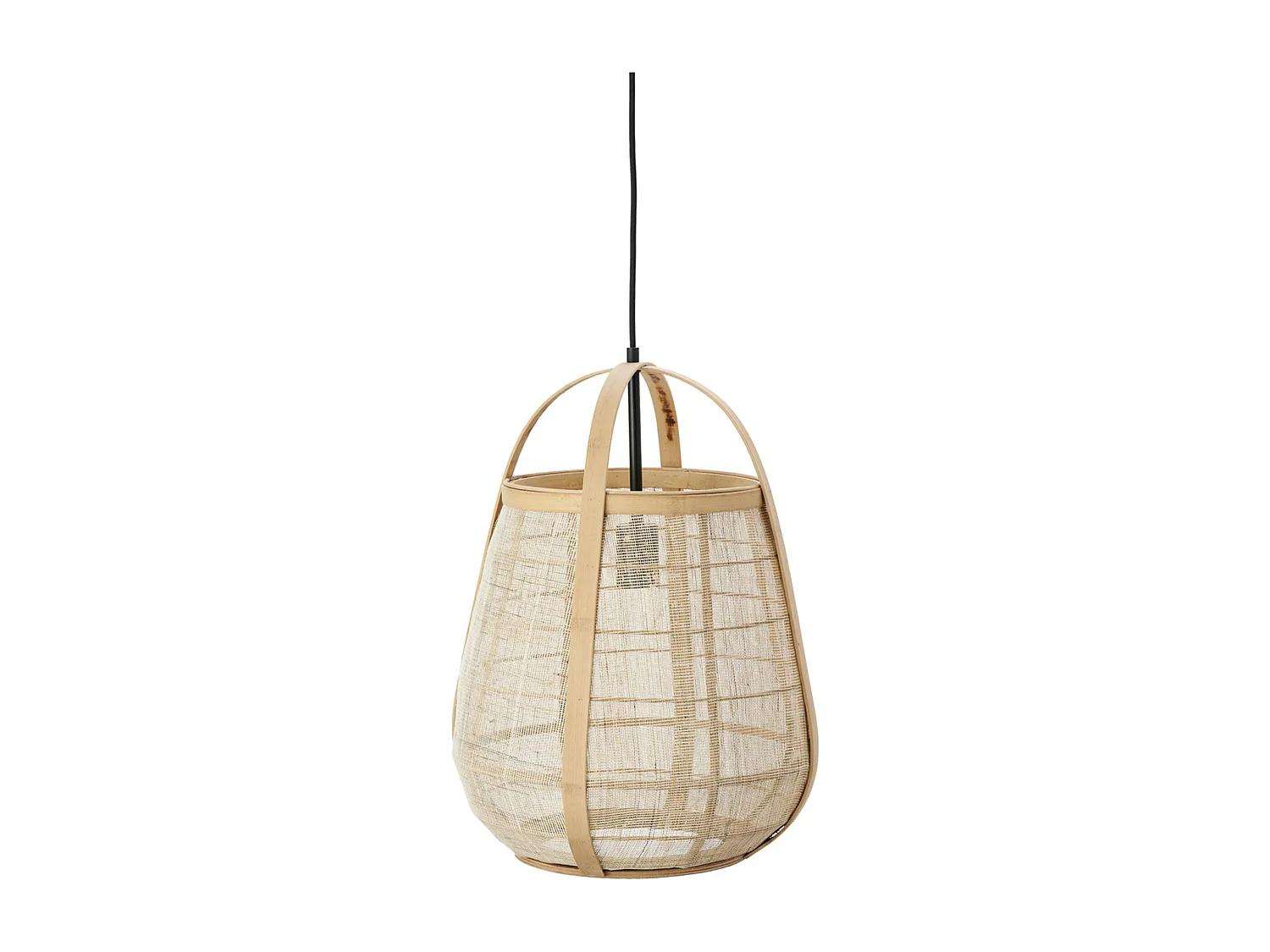 Suspension JACINTO - Ø38x50cm - Marron
