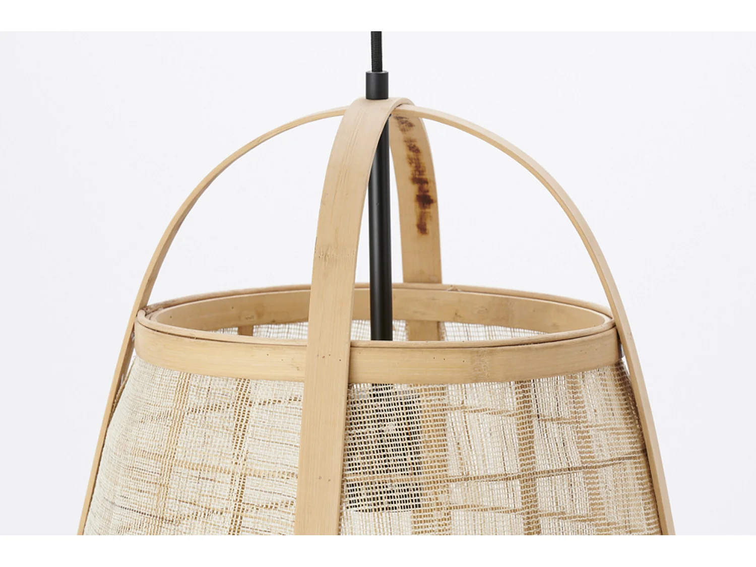 Suspension JACINTO - Ø38x50cm - Marron