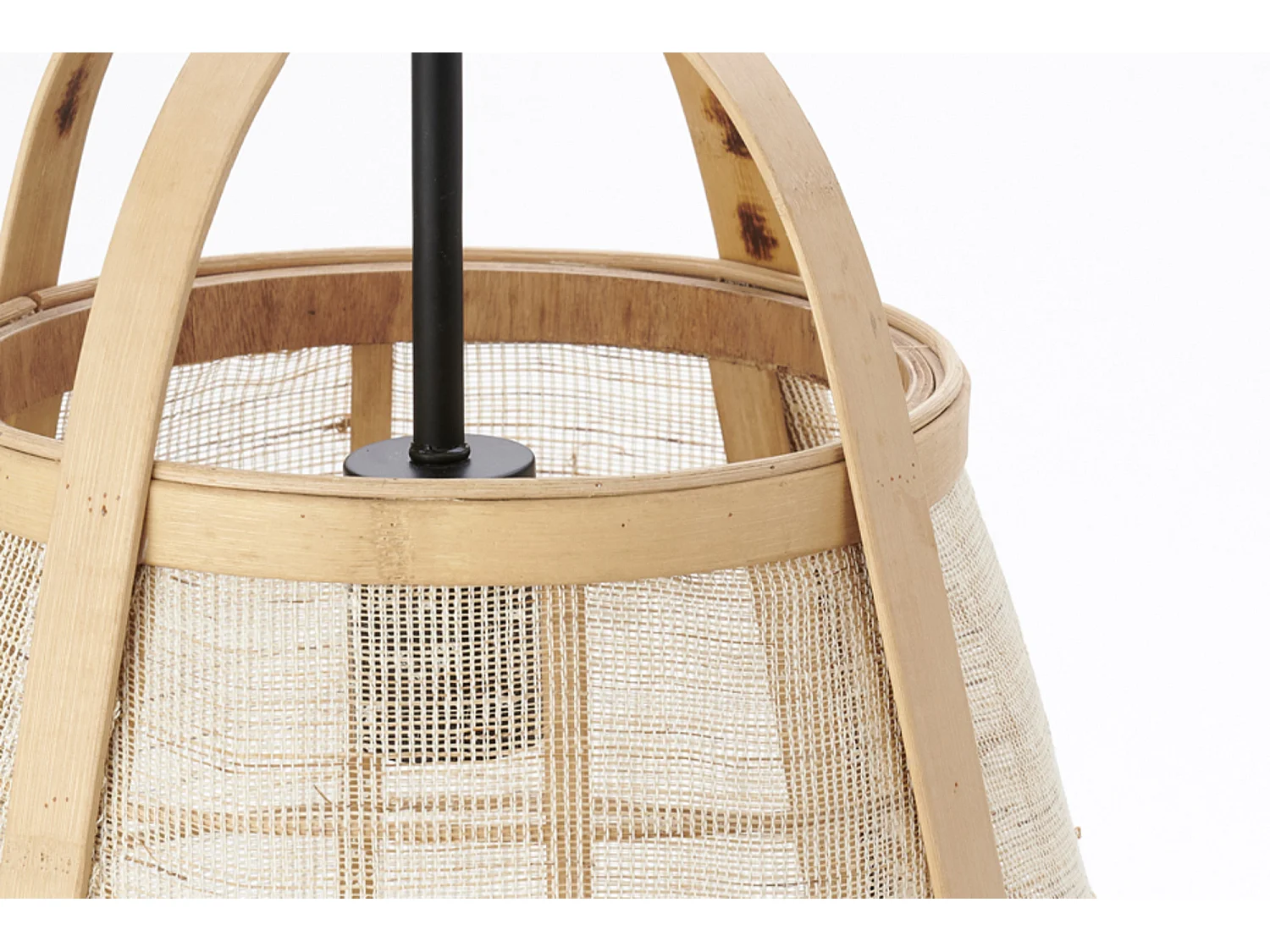 Suspension JACINTO - Ø32x44cm - Marron