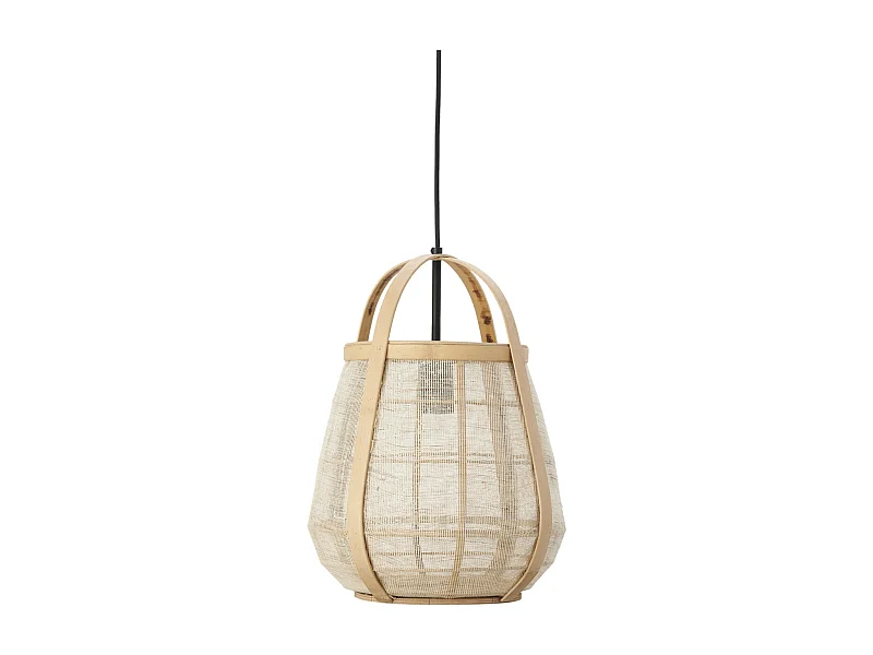 Suspension JACINTO - Ø32x44cm - Marron