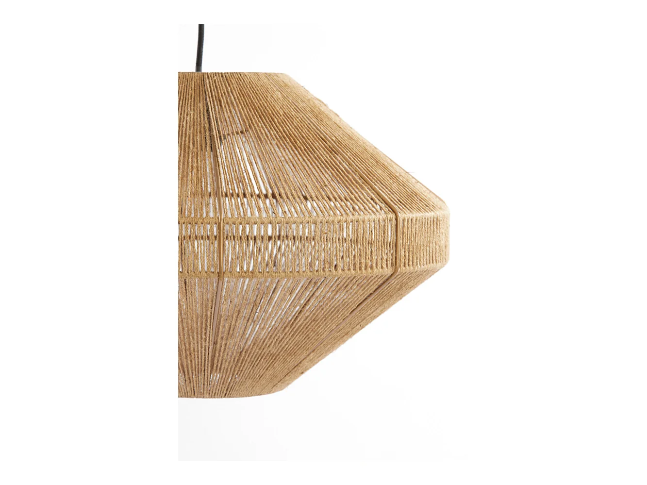 Suspension MALLOW - Ø50x31cm - Marron