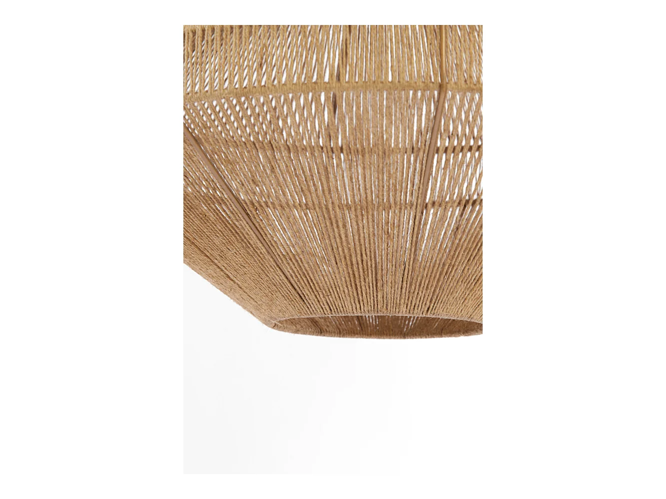 Suspension MALLOW - Ø50x31cm - Marron