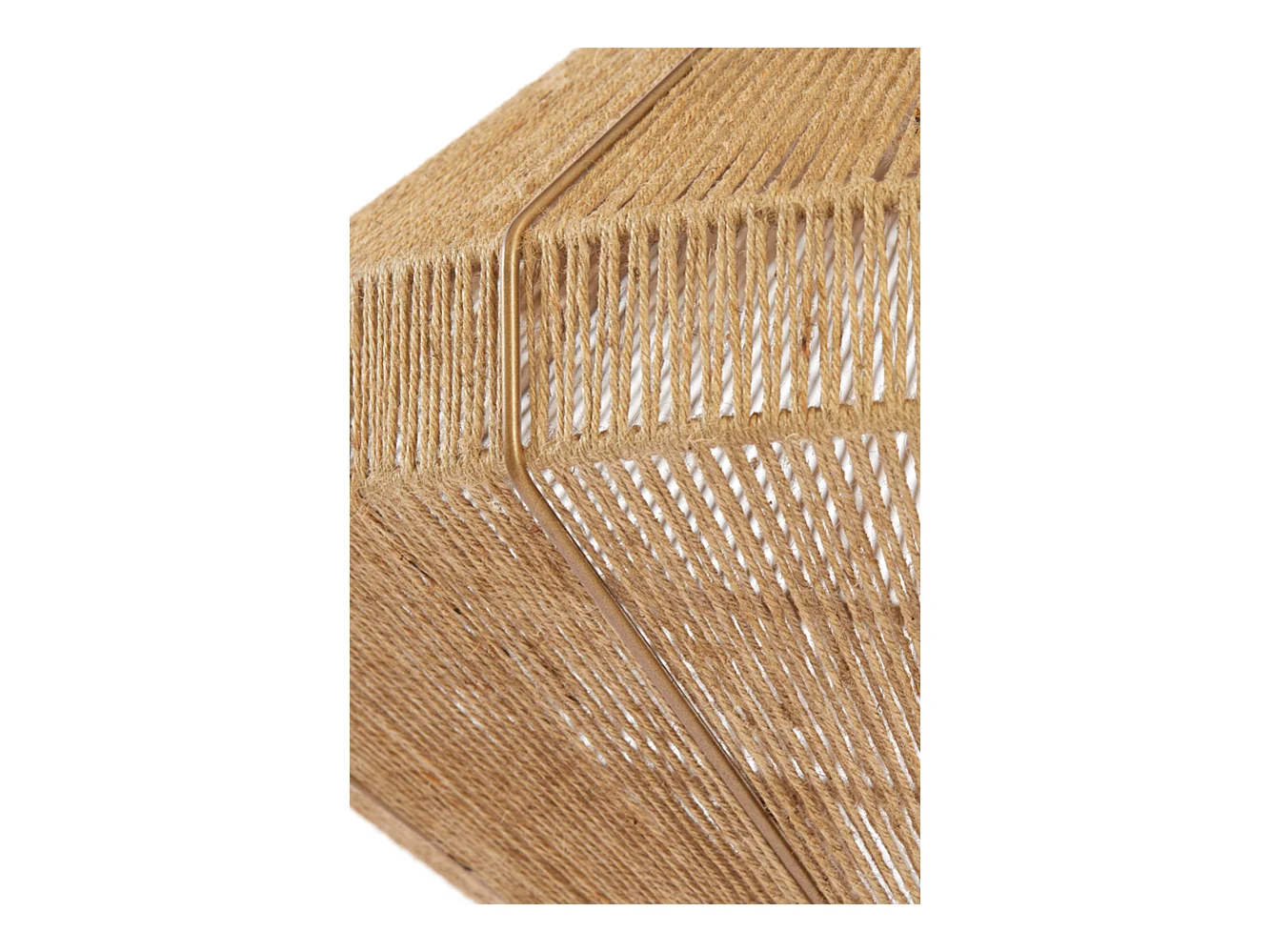 Suspension MALLOW - Ø50x31cm - Marron