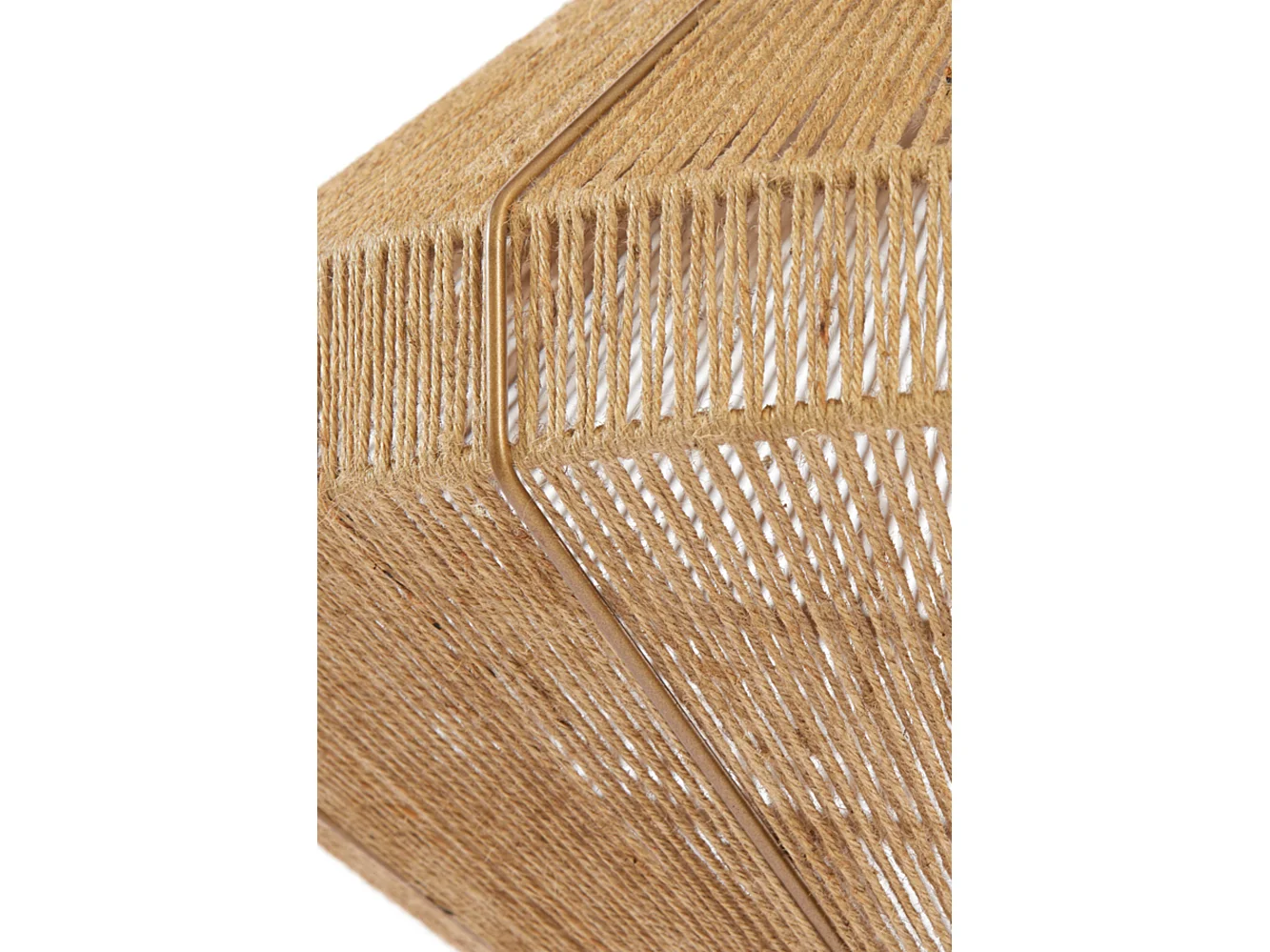 Suspension MALLOW - Ø50x31cm - Marron