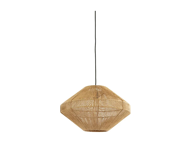 Suspension MALLOW - Ø50x31cm - Marron