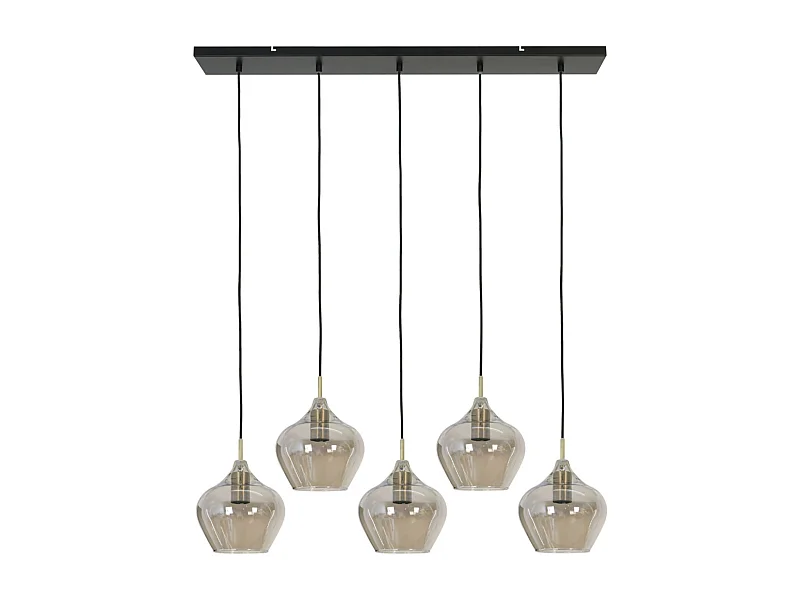 Suspension RAKEL - 104x20x120cm - Bronze