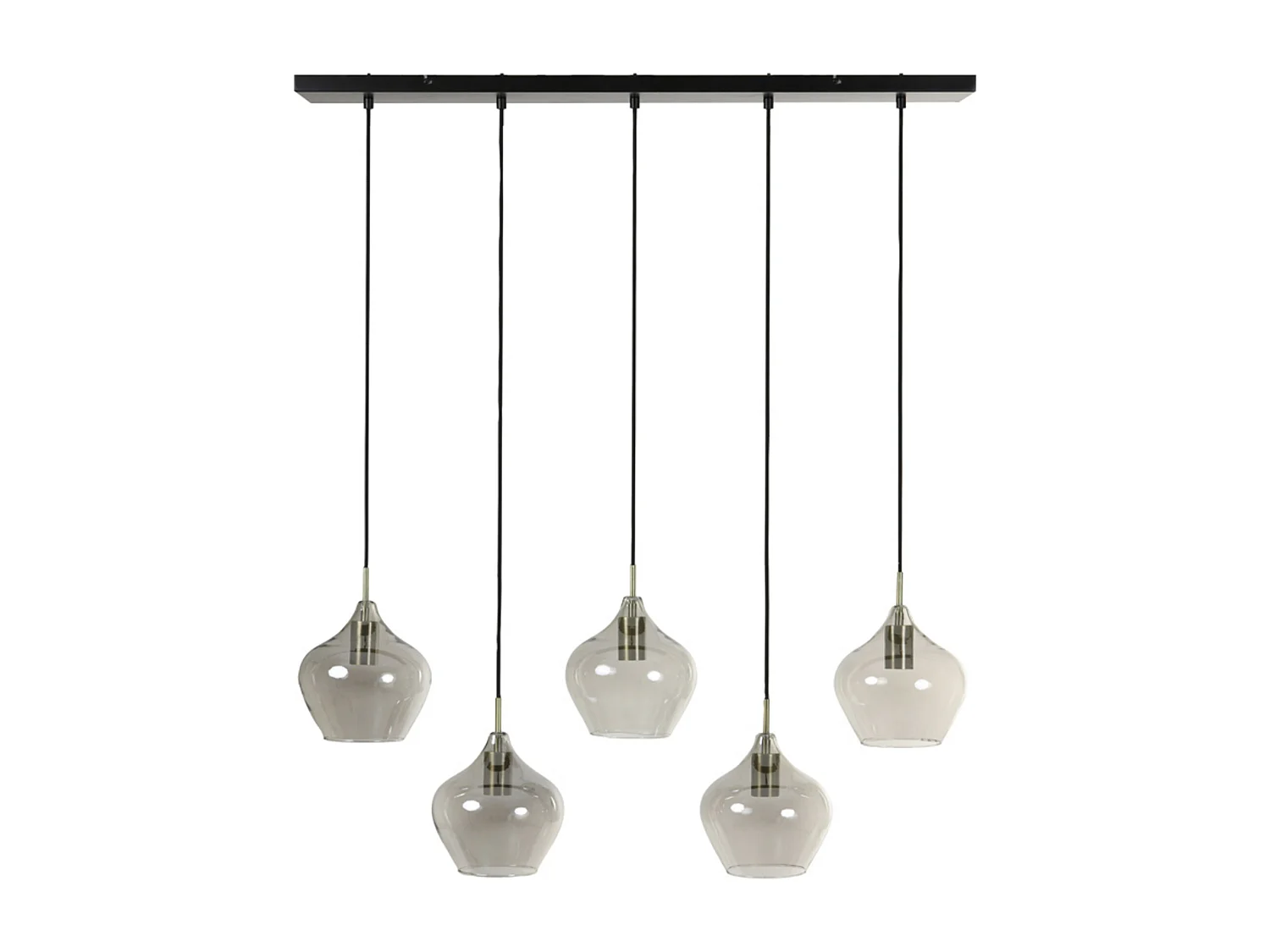 Hanglamp RAKEL - 104x20x120cm - Brons