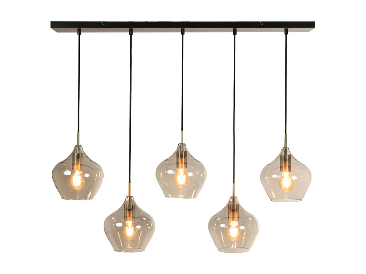 Hanglamp RAKEL - 104x20x120cm - Brons