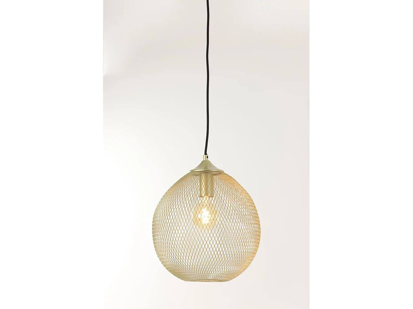 Suspension MOROC - Ø30x35cm - Doré