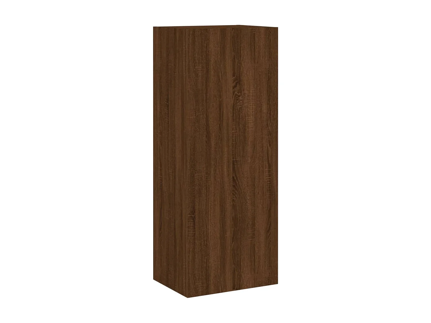 Meuble TV mural chêne marron 40,5x30x102 cm bois d'ingénierie
