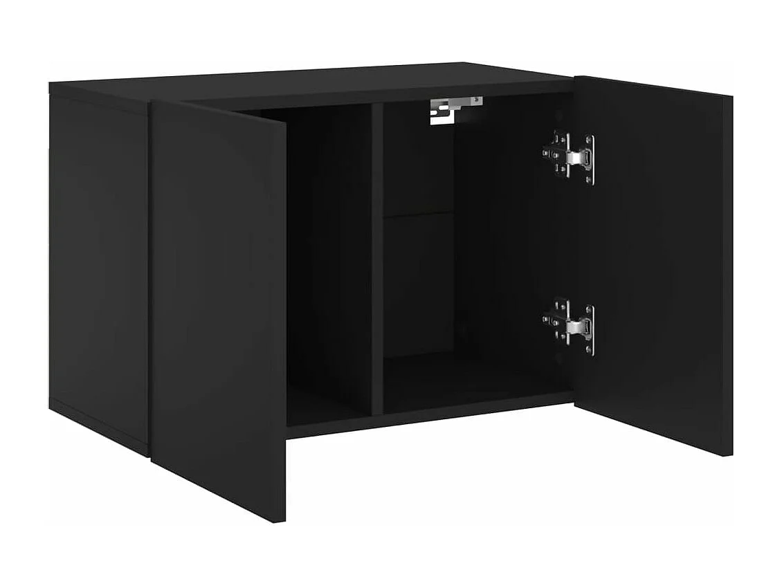 Mobile TV a Parete Nero 60x30x41 cm