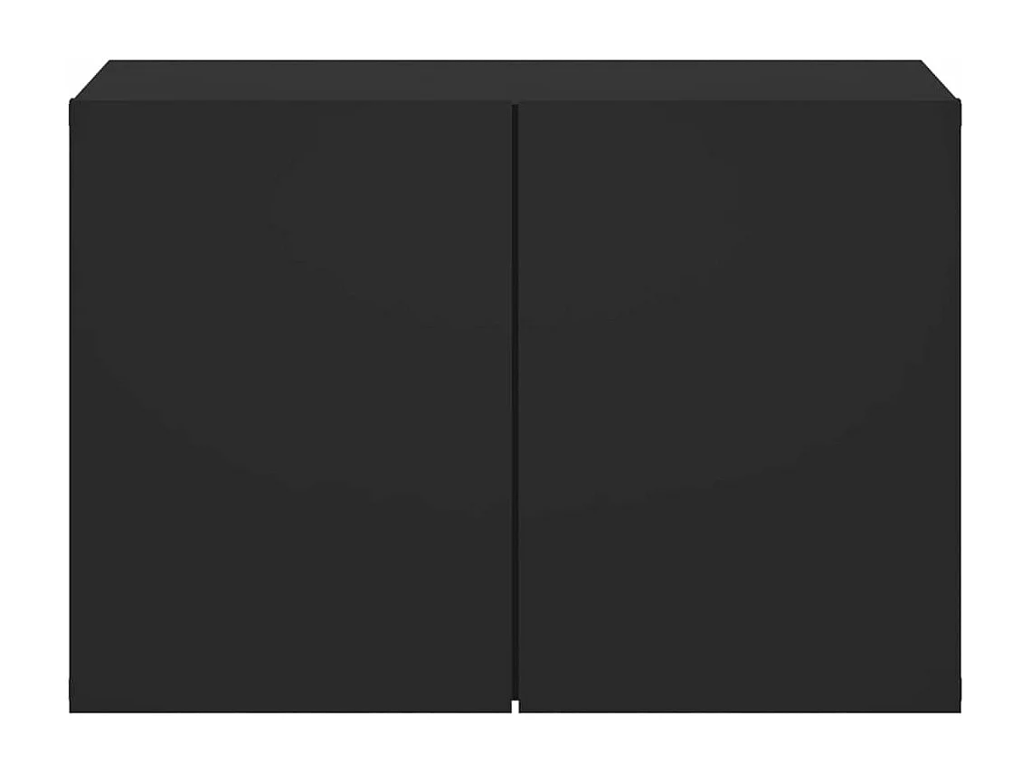 Mobile TV a Parete Nero 60x30x41 cm