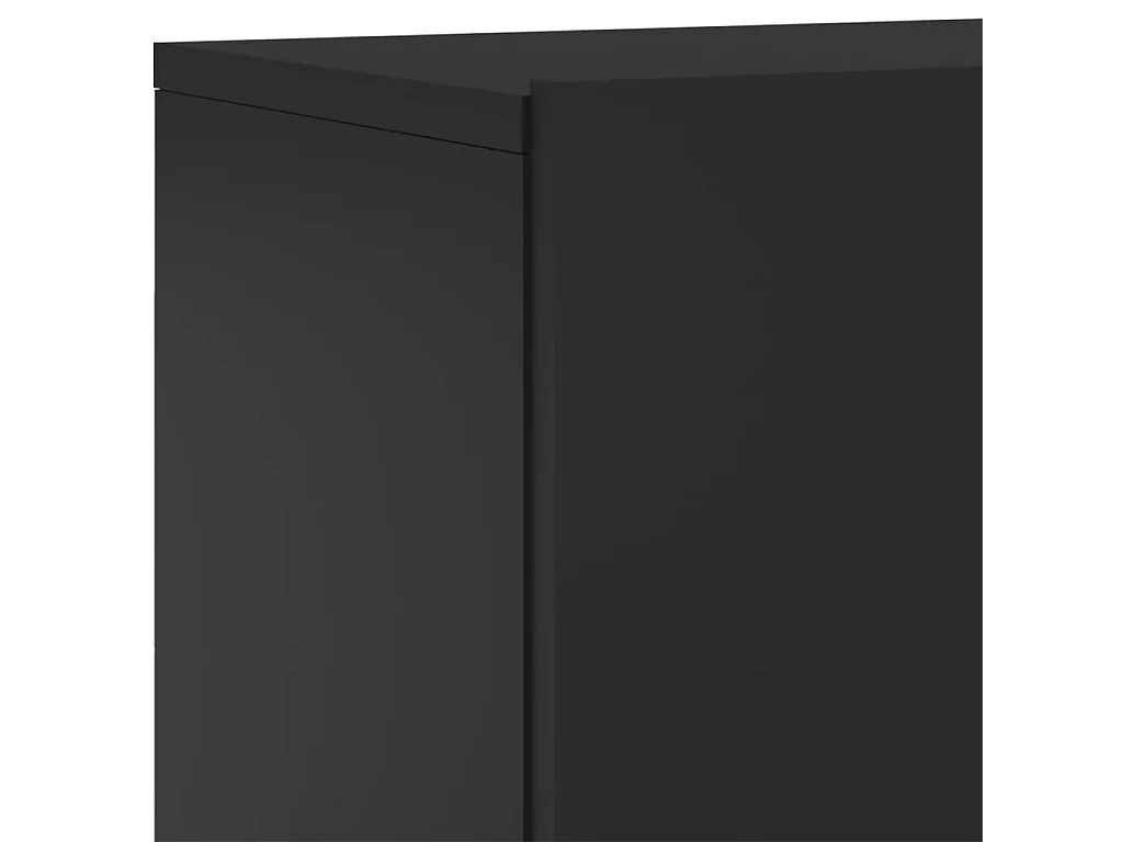 Mobile TV a Parete Nero 60x30x41 cm