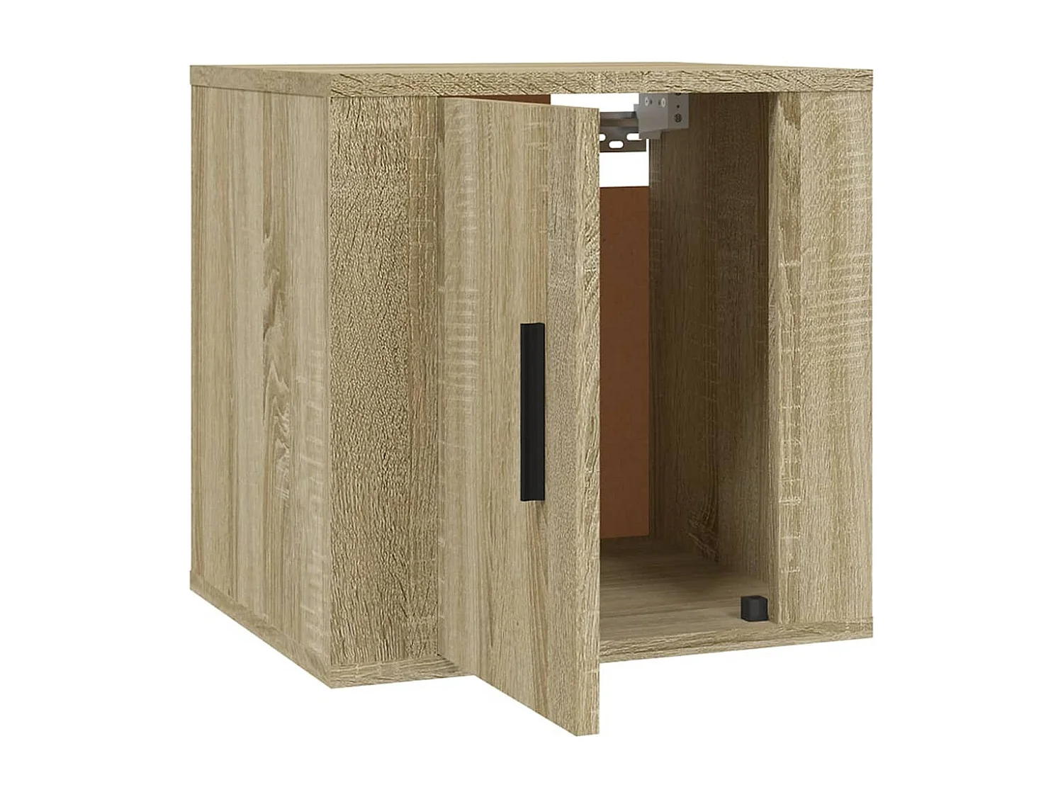 Mobile Porta TV a Parete Rovere Sonoma 40x34,5x40 cm