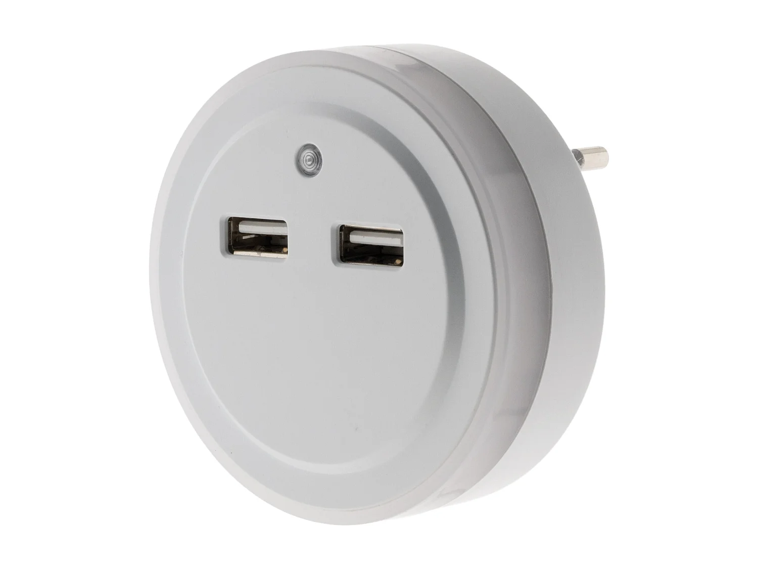 Veilleuse LED automatique avec 2 ports USB - Otio