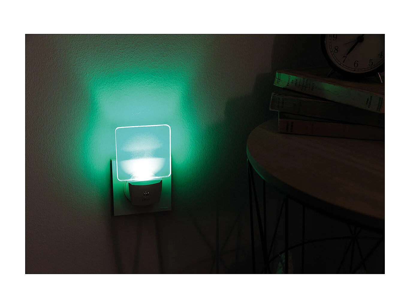 Veilleuse crépusculaire automatique - Vert - Otio