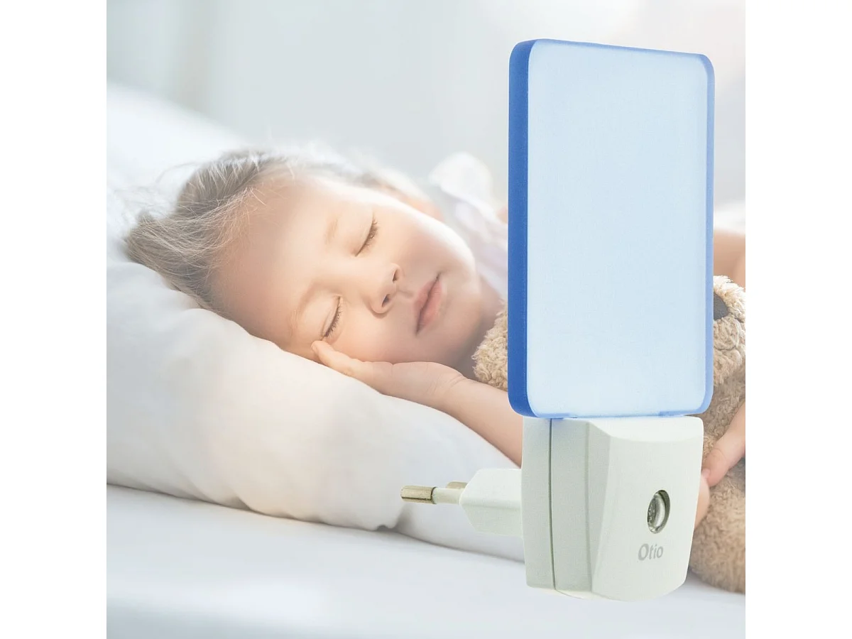 Veilleuse crépusculaire automatique - Bleu - Otio