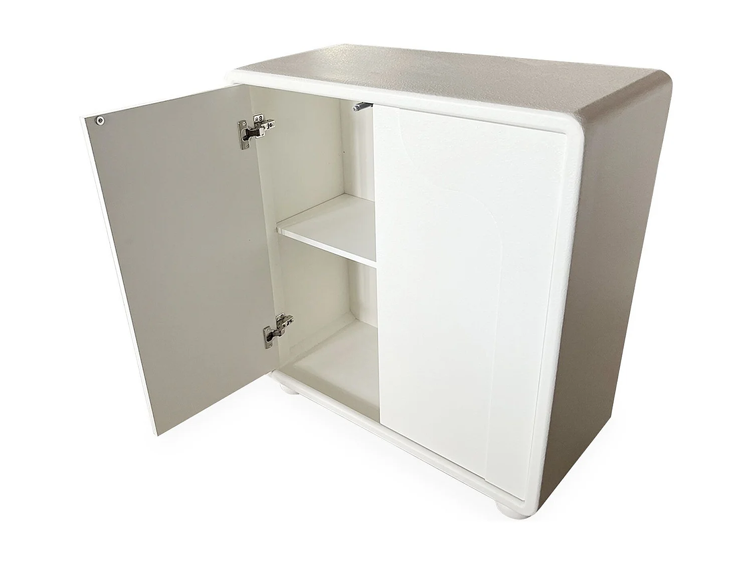 Buffet armoire de rangement design Valone L80cm Blanc